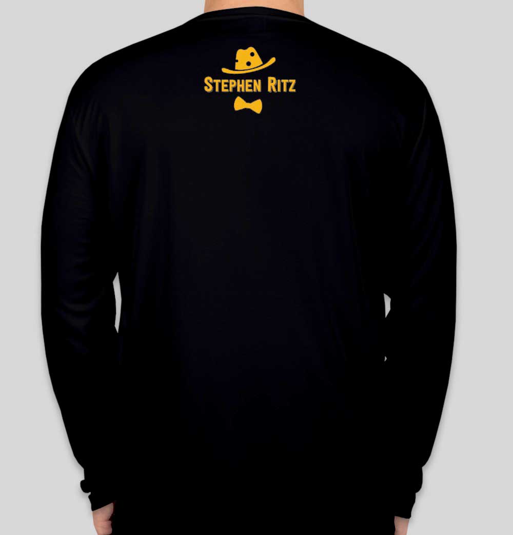Sustainable-Gangster-Stephen-Ritz-Logo-T-Shirt-Back-Black